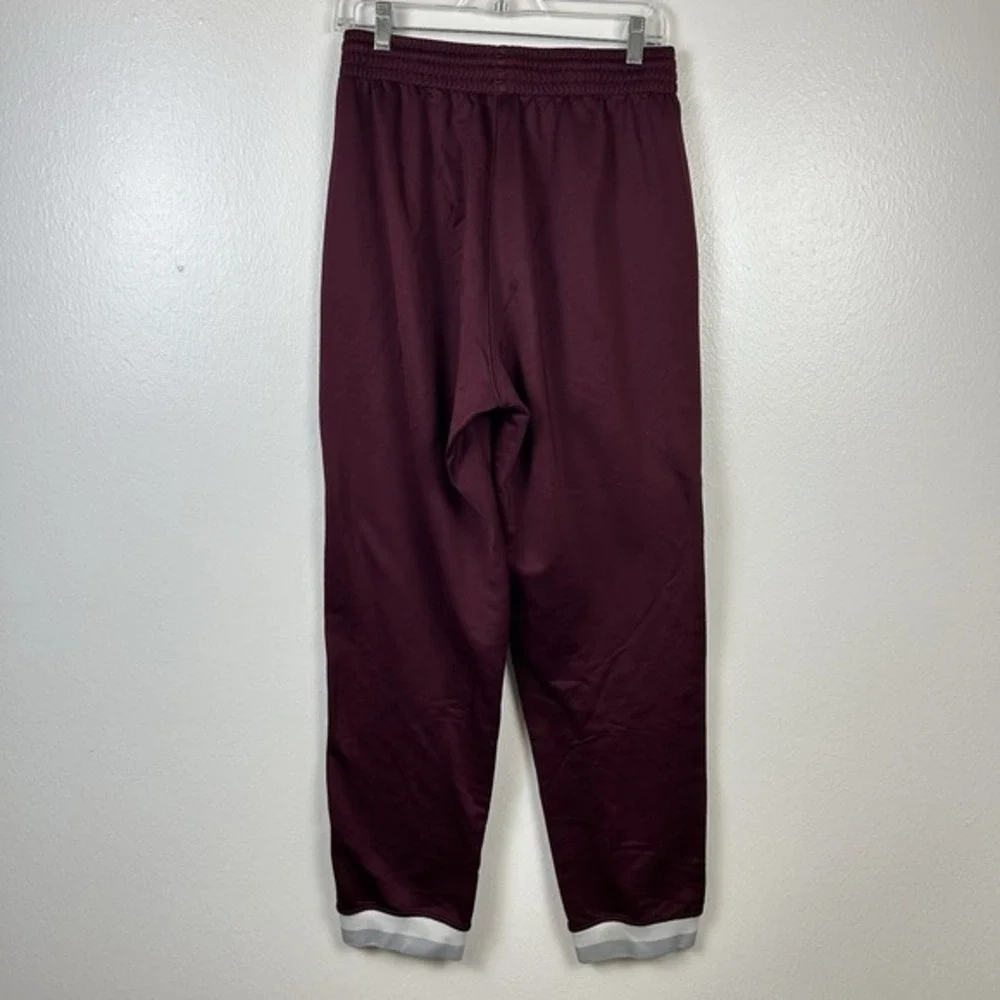 Adidas Men's Mississippi Bulldogs Maroon Sweatpants 2015 Retro Sportswear M Tall